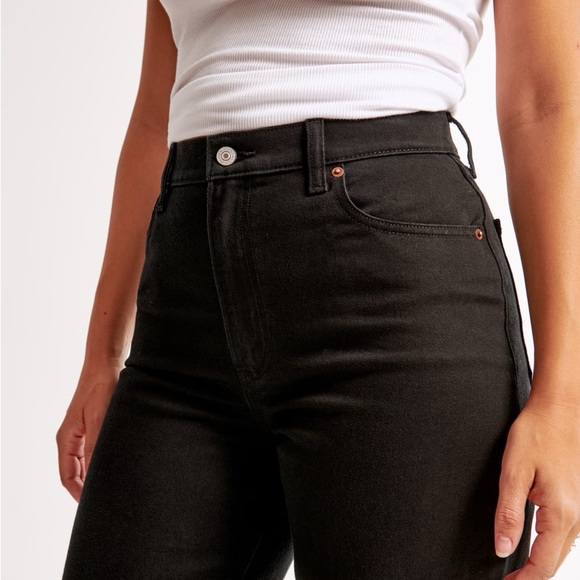 Abercrombie curve love 90’s straight Jean - Picture 3 of 4